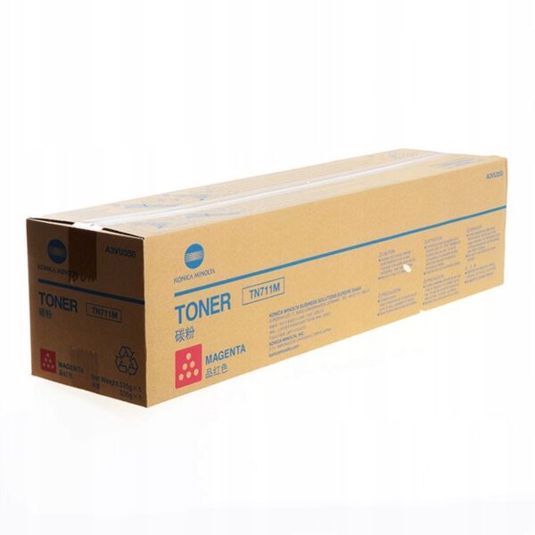 Oryginalny toner TN-711M A3VU350 do Konica Minolta bizhub C654/PRO C754
