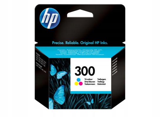 Komplet tuszy HP 300 CC643EE CC640EE CMYK HP DeskJet D1660 D2560 D2660