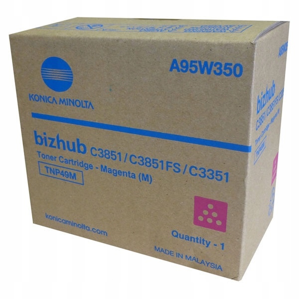 Toner TNP-49M Magent do Konica Minolta C3351 C3851