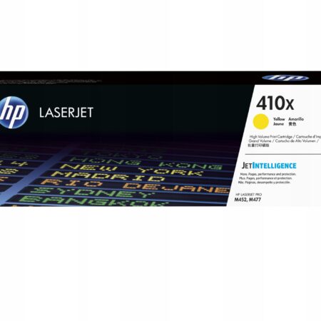 Toner HP 410X CF412X Yellow HP MFP377 M452 M477