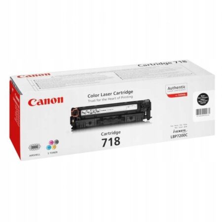 Oryginalny toner Canon CRG-718BK 2662B002 czarny (black)