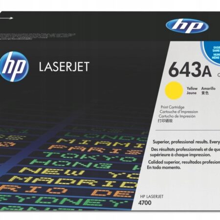 Oryginalny toner HP 643A Q5952A Yellow HP Color LaserJet 4700