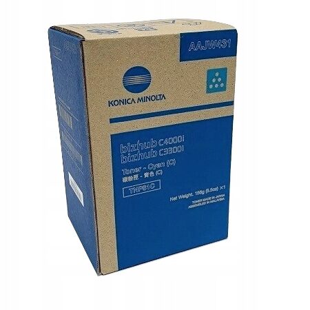 Toner TNP-81C AAJW451 Konica Minolta C3300i C4000i C3301i C4001i