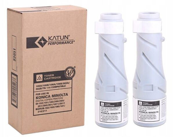 Toner Katun TN114 20800 do Konica Minolta bizhub 152 162 163 183 210 211