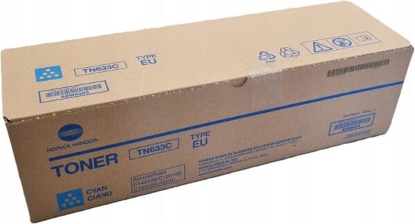 Oryginalny toner TN-633C AEW64500 Konica Minolta AccurioPrint C12010 14010