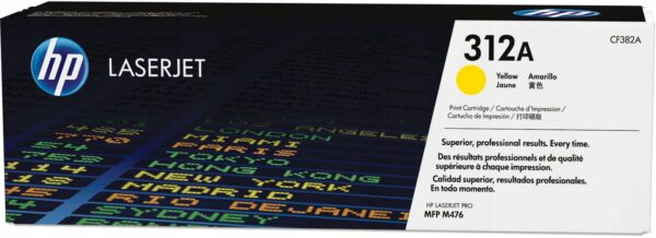 Oryginalny toner HP 312A CF382A Yellow do HP Color LaserJet Pro M476