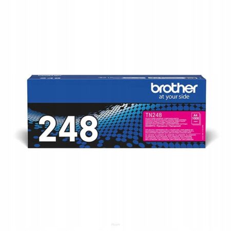 Oryginalny toner Brother TN-248M TN248M czerwony (magenta)