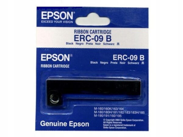 Oryginalna taśma barwiąca Epson ERC-09B C43S015354 czarna