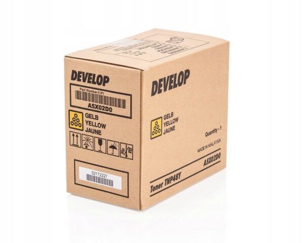 Toner TNP-48Y Yellow Konica Minolta C3350 C3850 / Develop ineo +3350 +3850