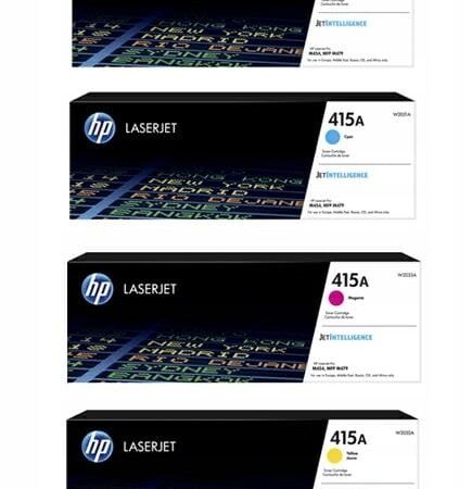Zestaw tonerów HP 415A (W2030A W2031A W2032A W2033A) 4 szt. CMYK
