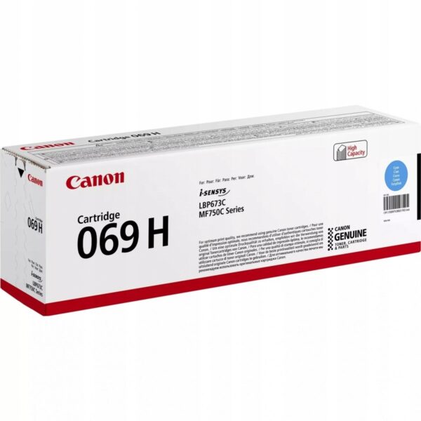 Oryginalny CRG-069HC 5097C002 do Canon I-SENSYS LBP673 MF750 MF752 MF754