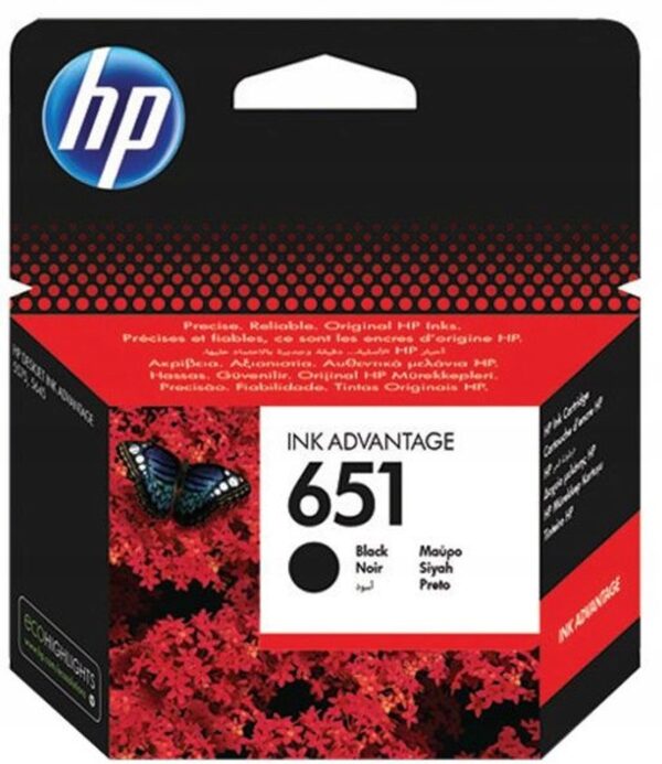 Tusz czarny HP 651 C2P10AE BK do HP DeskJet Ink Advantage