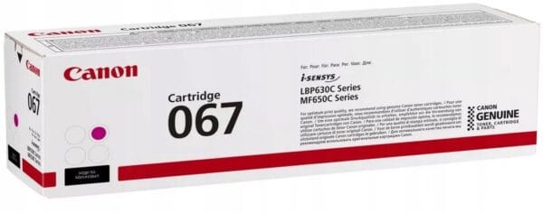 Oryginalny toner Canon CRG-067M 5100C002 Magenta