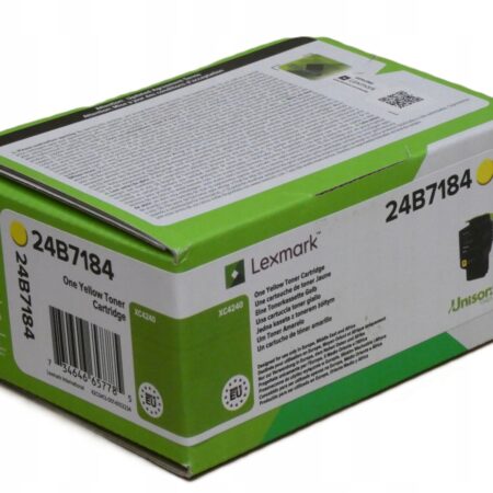 Oryginalny toner 24B7184 Yellow do Lexmark XC2240, XC4240, XC4240i