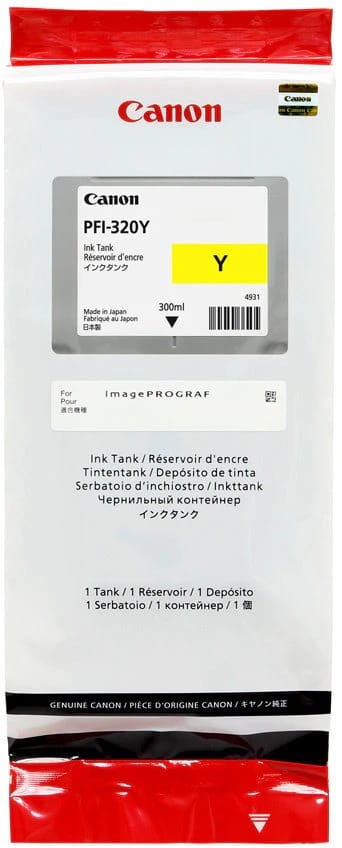 Oryginalny tusz PFI-320Y 2893C001 Yellow Canon iPF TM 200 205 300 305 11.25