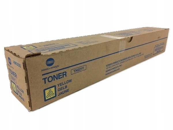 Toner TN-221Y A8K3250 do KM BizHub C227 C287 21K