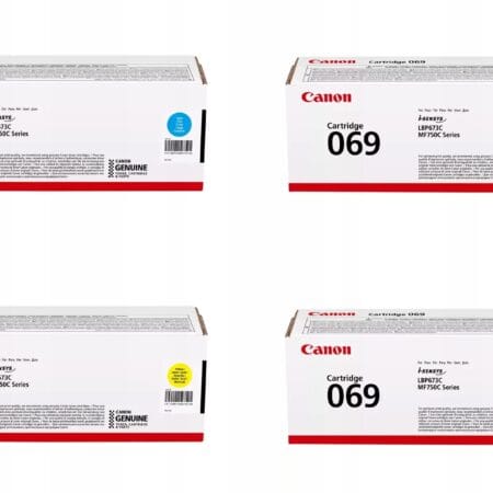 Zestaw tonerów Canon 069 5091C002 5092C002 5093C002 5094C002 4szt. CMYK