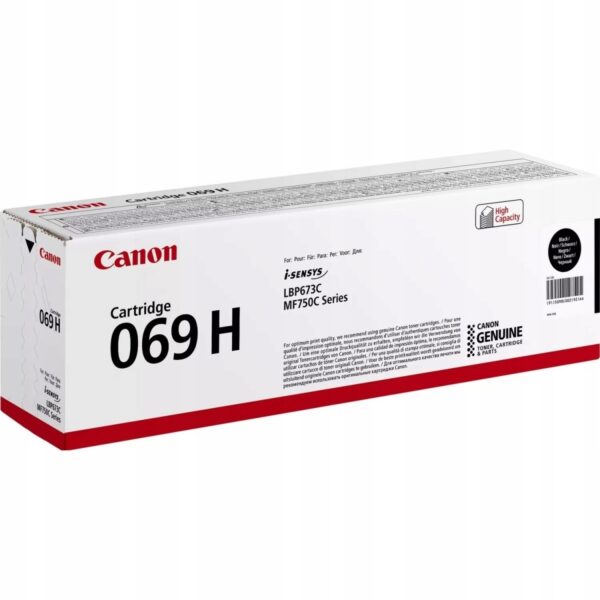 Oryginalny CRG-069HBK 5098C002 do Canon I-SENSYS LBP673 MF750 MF752 MF754