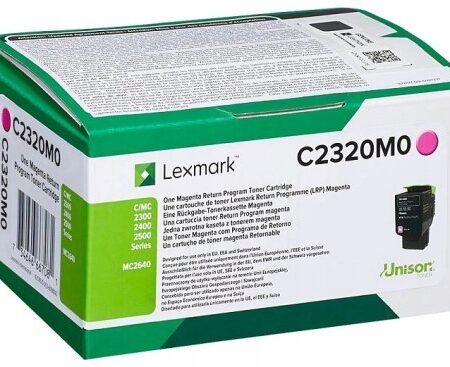 Toner C2320M0 do Lexmark C 2425 2525 2535 MC 2325