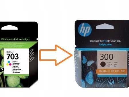 Komplet tuszy HP Nr 703 Black/Tri-colour CD887AE, CD888AE