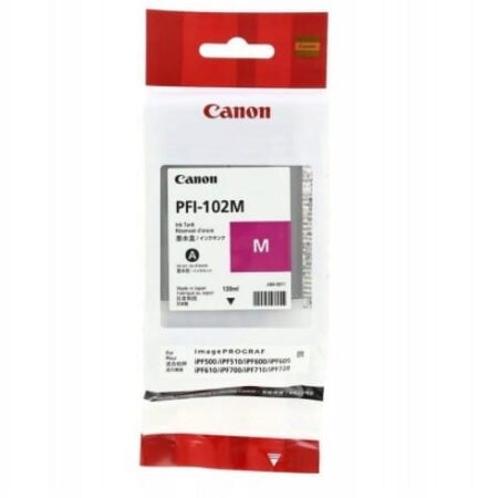Oryginalny tusz PFI-102M 0897B001 do Canon iPF500 iPF700 iPF755 (10.2025)