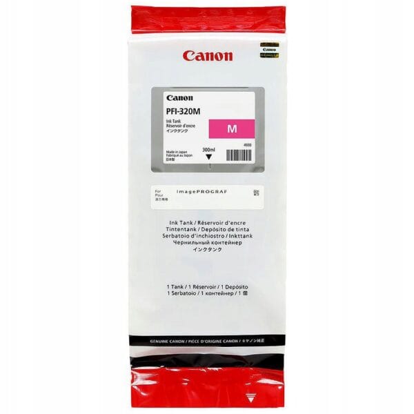 Oryginalny tusz PFI-320M 2892C001 Magenta do Canon iPF TM 200 205 300 305