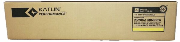 Toner Katun TN711Y 52931 A3VU250 Konica Minolta bizhub bizhub C654 PRO C754