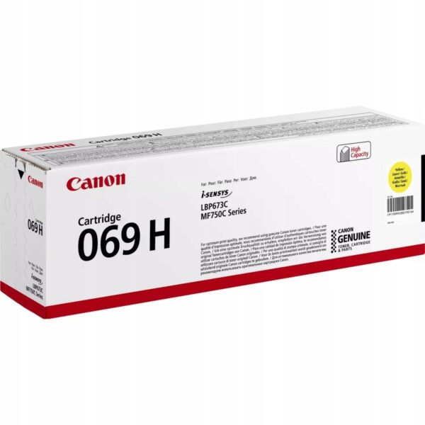 Oryginalny CRG-069HY 5095C002 do Canon I-SENSYS LBP673 MF750 MF752 MF754