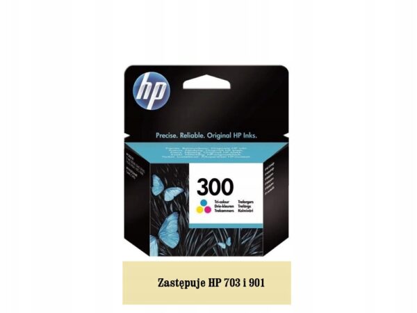 Oryginalny tusz HP 703/300 CD888AE trójkolorowy do HP D730 F735 K209A K510A