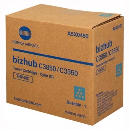 Toner TNP-48C Cyan do Konica Minolta C3350 C3850 / Develop ineo +3350 +3850