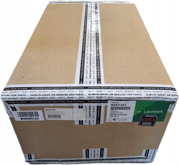 Fuser Lexmark 40X7101 (grzałka utrwalająca) do Lexmark CS796de C792dte