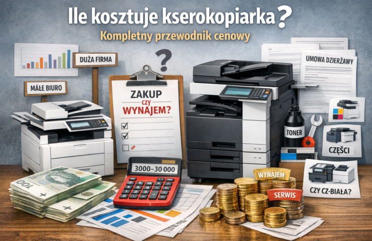 Ile kosztuje kserokopiarka?
